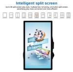 Vertical advertising lcd pannel meida player screen walking billboard poster