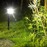 Outdoor Lighting Waterproof Solar LED Lights 6000 - 6500K For Garden Lawn