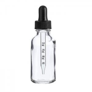 Wholesale 30ml Transparent Clear Glass Dropper Bottle Glass Tincture Bottles from china suppliers