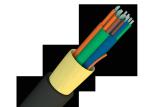 RoHS GDTS Hybrid Fiber Copper Cable / FTTH Telecom Hybrid Optical Cable