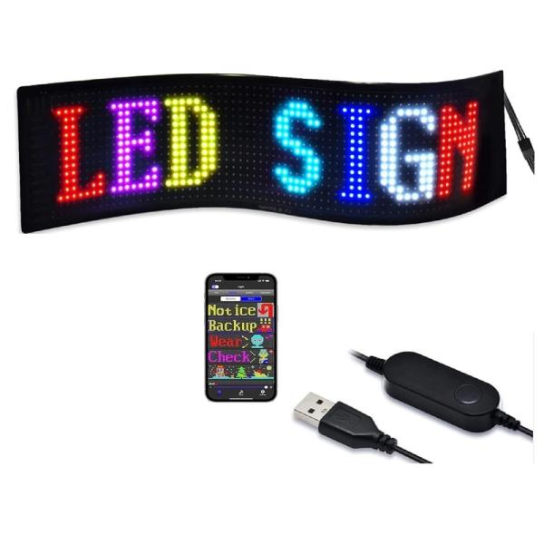 IP66 Car Led Display Shop for Customer Requirements 390x107/672x122/390x187