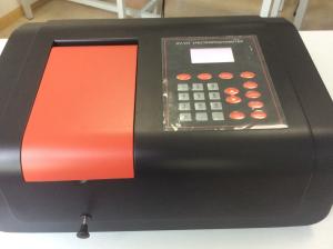 Software Control Lcd Screen Single Beam Spectrophotometer 4nm