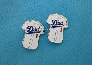 China Cute Custom Soft Enamel Pin With Iron , Football T - Shirt Badge Pins on sale