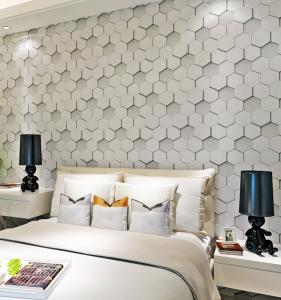 Wholesale 3D Effect Wallpaper For Walls , Toughness Multipurpose Back Vinyl Wallpapers from china suppliers