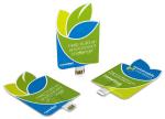 Simple Web Link Key USB Customized Tag Shape Printing Paper Card