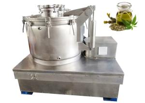 Wholesale PLC Control Top Discharge Centrifuge Machine Alcohol Hemp Oil Extraction Machine from china suppliers