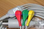 ZOLL ECG CABLE Medical Replacement Spare Parts , 3LD IEC SHAPS ECG CABLE REF