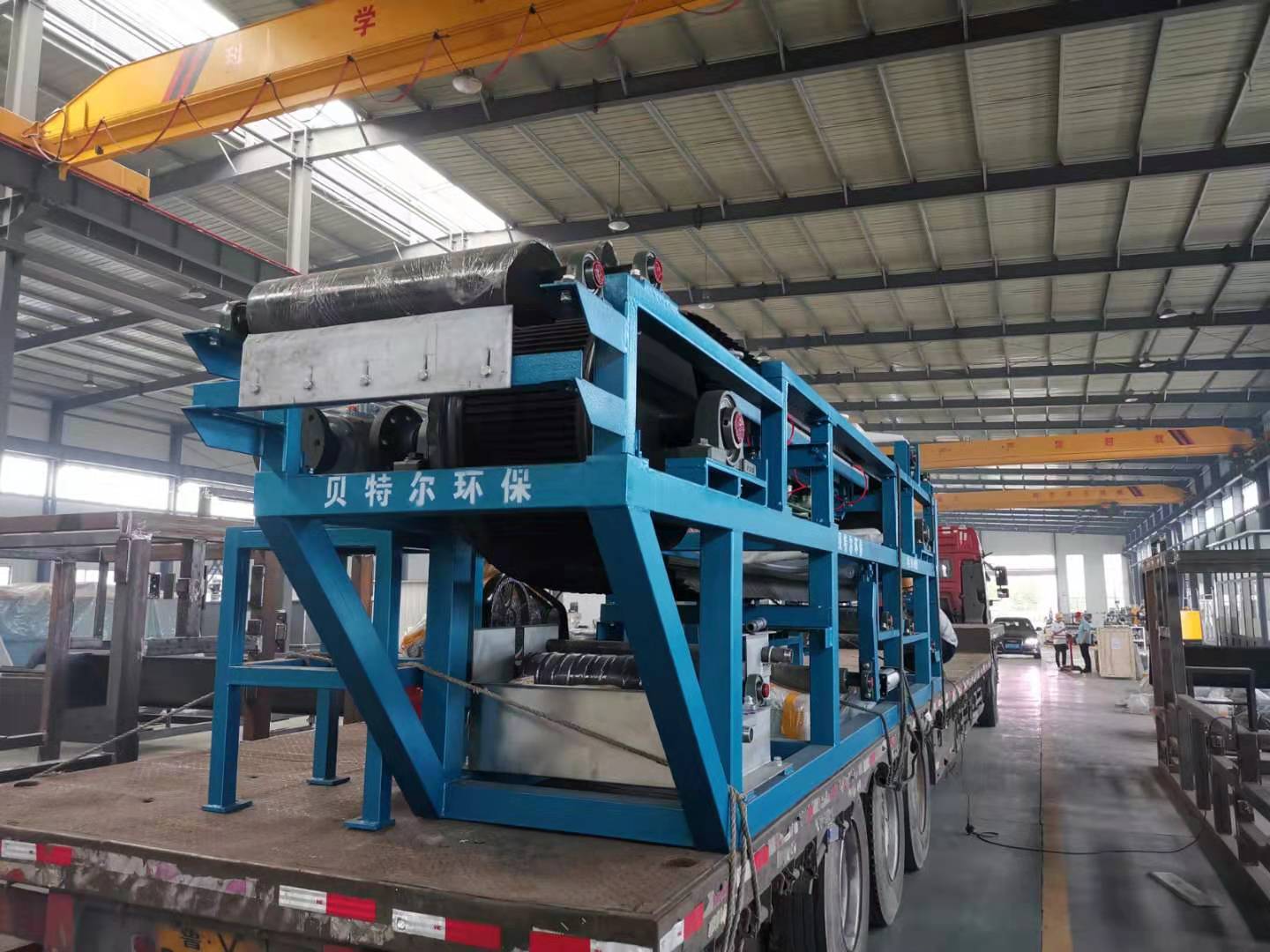 Customized Vacuum Filter for Gypsum Sludge Dehydration Water Filtration Machine