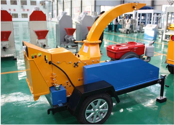 Wood Chipper Crusher Machine Sawdust Log Grinder Shredder Machine
