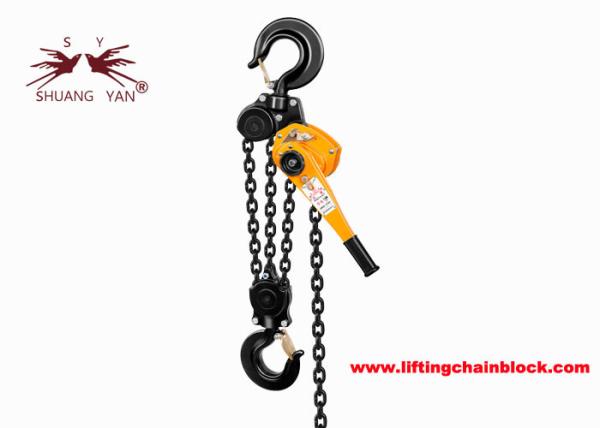 9 Ton / 88.2kN Lever Chain Hoist With 3-Chain-Fall And 10mm Alloy Steel 20Mn2