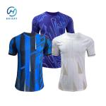 Purple/White/Green Soccer Team Short Sleeve Jersey Set for Adult Kids in Many