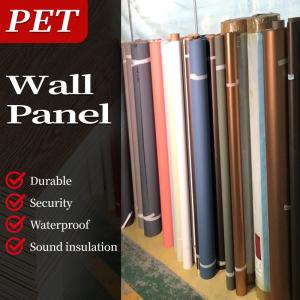 Wholesale PET Environmentally Friendly Bamboo Charcoal PVC Marble Wall Panel Sheet from china suppliers