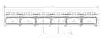 2143330-1 TE QSFP+ 1x6 Cage With Heat Sink 14 Gb/s Through Hole