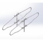 Hot Galvanized Free Stall Barn ISO9001 Free Stall Loops