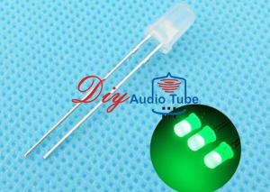 Wholesale 5MM Diffused DIY LED Diode Green Lighting With 120 Degrees Viewing Angle from china suppliers