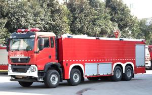 Wholesale Sinotruk HOWO 25T Water Foam Fire Fighting Good Quality Truck Specialized Vehicle China Factory from china suppliers