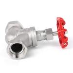 ISO 9001 Standard NPT Connection Stainless Steel Lift Thread Globe Valve Steam