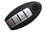 BLACK TWB1U852 Nissan Remote Key Fob 315 MHz 4 Button Remote Start For Nissan