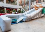 Exciting Inflatable Snow Toboggan Ride On For Kids / Adults