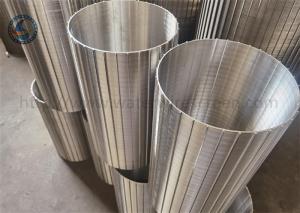 Wholesale V Shap Wire Wedge Wire Wound Rotary Drum Screen SUS 304 316l from china suppliers