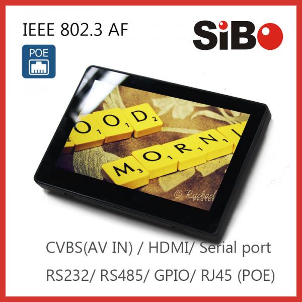 7" Tablet with POE GPIO ports, RS485 for Automation Application