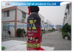 Large Model Bottle Shape Inflatable Fire Extinguisher Water Proof Material