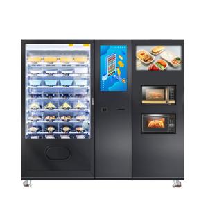 Wholesale Convenient White Prep Meals Vending Machine Capacity 270-540 For Workplaces from china suppliers