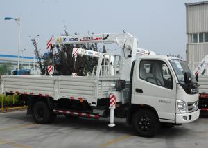 Wholesale Durable 3.2 Ton Lifting Telescoping Boom Truck Mounted Crane , 6.72 T.M from china suppliers