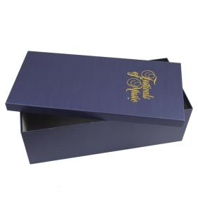 Wholesale Custom Thick Cardboard Gift Boxes For Wine Bottles Beverage Storage Packaging from china suppliers