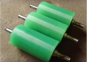 China Polyurethane Rollers Abrasion Resistant Colorful PU Polyurethane Coating Roller Wheels on sale