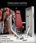 Seat Adjustable Commercial Gym Equipment High Precision Preventing Rust