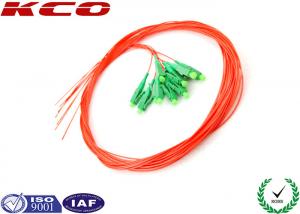Wholesale 12 fibers LC Pigtail Fiber Optic , Optical Fiber Pigtail Single Mode Local Area Network from china suppliers