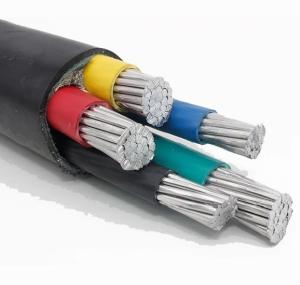 Wholesale Customizable VLV22 0.6/1kv 8.7/15kv 26/35kv Armoured Aluminum Conductor Power Cable from china suppliers
