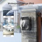 Door bell No battery Chime Ring No Battery 58Ring Tones 4-Level Volume