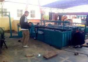 Wholesale High Speed Metal Chain Link Fence Machine 1.8mm 4.0mm 9.0KW Two Feeding Wires from china suppliers