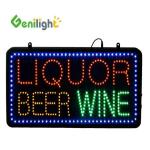 Genilight 22*13inch CE RoHS Customized Acrylic LED Neon Sign Stand Out from the
