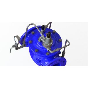 High Flow Capacity Dn50 Adjustable Pressure Relief Valve