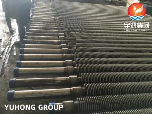 Wholesale ASTM A213 T12 HFW High Frequency Welded Spiral Helical Solid Finned Tube from china suppliers