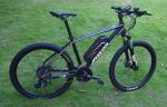 26 Inch 250W 350W Electric Mountain Bicycle 48V Lithium Battery And 24 Speed