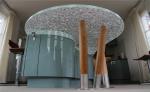 8-12mm Thickness Decorative Tempered Glass for Circle Table Top of Stylish