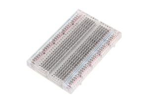 Wholesale Electronic 400 Point Breadboard Solderless Transparent from china suppliers