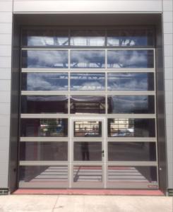Wholesale Automatic Overhead Aluminum Sectional Door With Powder Coating And Insulation from china suppliers