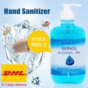 Wholesale Alcohol 75 Antibacterial Disinfectant Hand Wash Liquid Sanitizer Gel 60ML from china suppliers