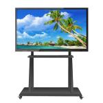 75" Smart touch screen kiosk for conference room support wireless mirroring
