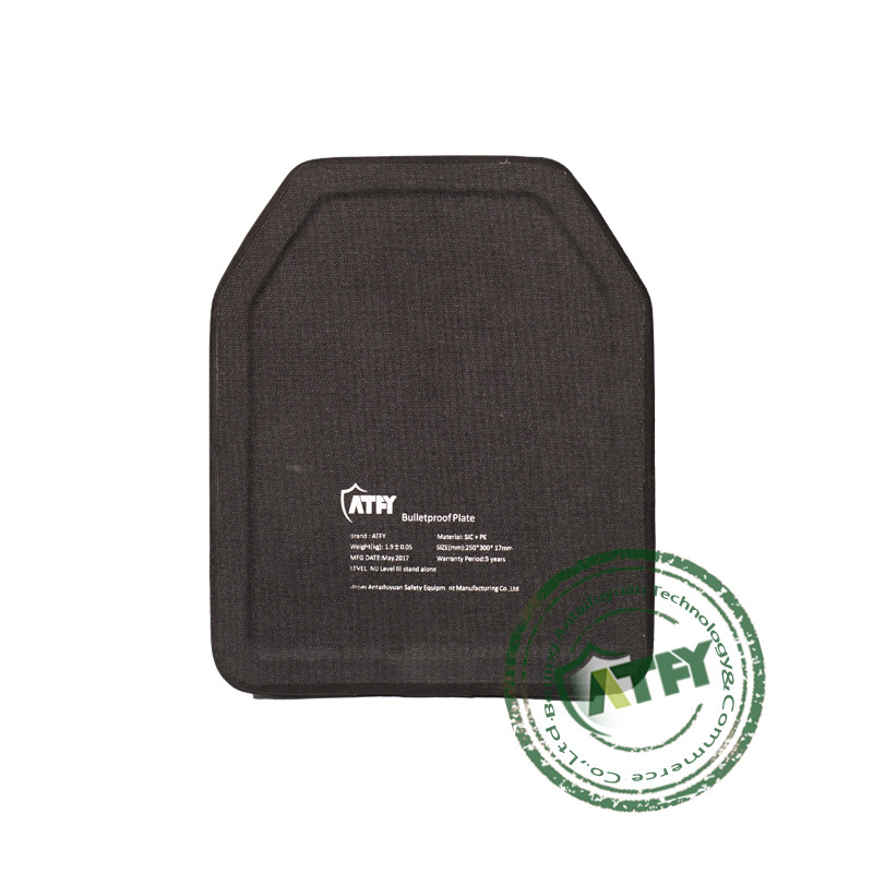Alloy Steel Anti M43 AK47 Bulletproof Level 3 Ballistic Plate For Backpack 7.62mmx39mm