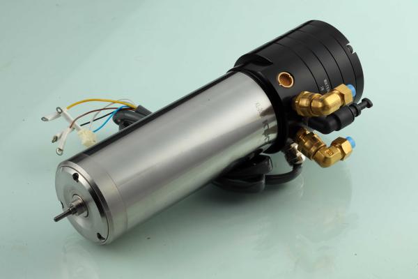 0.85kw , Water / Oil Cooling Air Bearing Spindle With ATC Function For Pcb