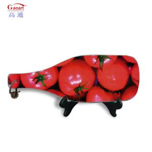 Wholesale Customized Size Vegetable Chopping Blocks Unbreakable Toughened Serving Tray Placemat from china suppliers
