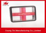 Gifts Packaging Rectangular Metal Containers , Plain Storage Tins Clear Window