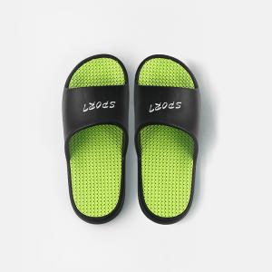 Wholesale Kids OEM Green Textured Sole EVA Slide Sandal For Sport from china suppliers