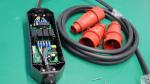 IEC62196 400V 3-Phase 16A Max 11kw Ev Charger Wallbox Home Imper